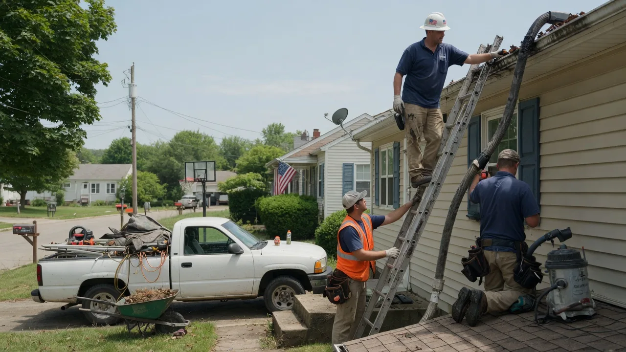 Gutter Installation in Heidrick, KY near me